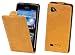 Produktbild Perfect Case ® Stil Better PREMIUM QUALITÄT Echtleder Flip Case für LG P880 Optimus 4X HD - Braun