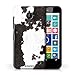 Produktbild Gedruckt Schutzkoffer Schutzhüllen / Hülle für Nokia Lumia 630 / Kuh/Schwarz Muster / Tierpelz Muster Kollektion