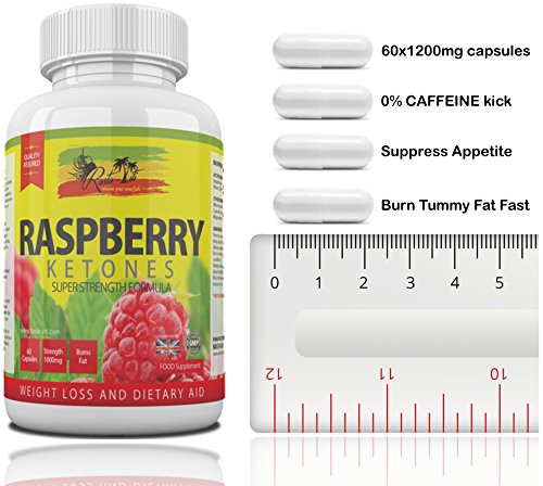 Raspberry Ketones 1000mg Capsules | Strong Caffeine Free Diet Pills for Weight Loss | Contains Raspberries Fruit Extract That May Help Reduce Appetite, Body Fat & Increase Metabolism | Made in The UK - Image 6