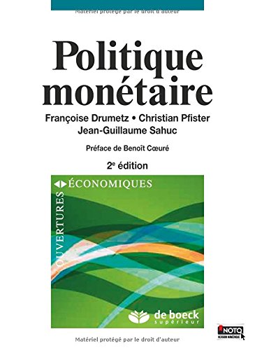 Politique monétaire Politique monétaire