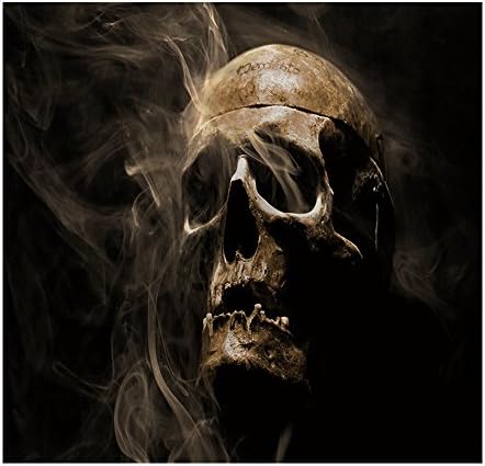 RFVBNM Wall Hanging Tapestry, Hippie Hippy Tapestries,Halloween Skull Head Printing Home Tapestry, Cotton Handmade Bedsheet,sofa cover, Bedding Bedspread, Picnic Beach Sheet, Table Cloth, Decorative Wall Hanging,150*130cm