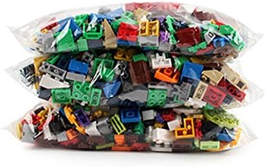 Amazemarket Eco-Friendly Multiple Shapes 1000 Pieces Set Kids Bulk Building Blocks Bricks Funny Stacking Upgraded Toy Infant Ideal Creativity Gifts Hand-eye coordination (no retail box)