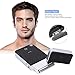 Electric Shaver, USB Rechargeable Cordless Electric Foil Shaver, Pocket Dry Razor Shaver for Men with Precision Trimmer Reciprocating Blade Grooming Kit (Black)