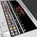 Produktbild GUOFENG Mauspad, Motiv: Rainbow Six, 6 Siege, 80 x 30 cm, großes Notebook Pad mit Schloss für Heimanimation, 10, 80 * 30cm