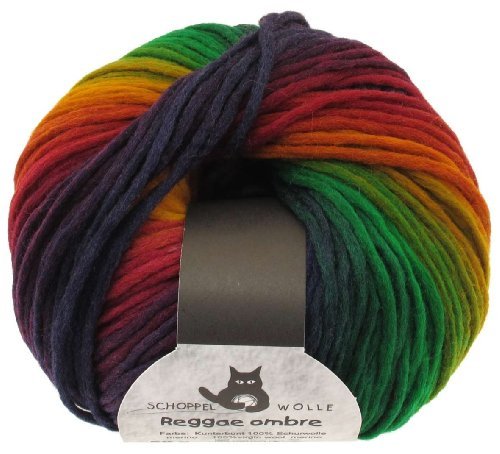 Schoppel-Wolle Reggae ombré 1505 Kunterbunt VE: 50g