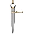 sourcing map Spring Joint Caliper 6 inch / 150mm Steel Spring Divider Caliper with Brass Fulcrum for Metalworking Geometry Drawing Woodworking, Flat Leg