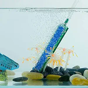 Pawing Round Air Stone, Bubble Diffuser Disk, Increase Oxygen for Aquarium, Fish Tank Decoration (Rectangular, 6 Inch)