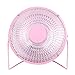 DMZH 8 Zoll Mini Zuhause Heizung 220V, 400W Tragbar Elektrisch Infrarot Luft Heizung Warm Ventilator 23 * 26CM,Rosa