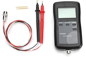 VBESTLIFE Tester di resistenza interna batteria a 4 fili YR1035 con display LCD a piombo per acido al piombo, ioni di litio, polimeri di litio, litio ferro fosfato, batterie alcaline, a secco