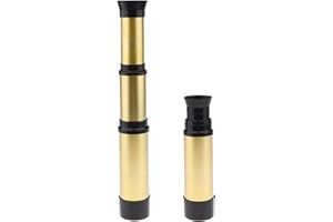 XONGSYUE Pirate Fernrohr Kinder, Retro Pirat Monokular Teleskop, Zusammenklappbare Fernrohr Spielzeug, Ausziehbares Telescope, Portable Monokular Fernglas für Pirat Party Zubehör Kreuzfahrtschiff Reise