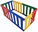 TikkTokk Nanny Panel Playpen (Multi-Coloured)
