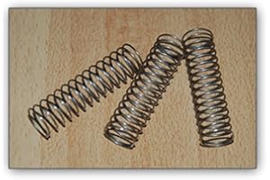 Flugelhorn Baritone Springs Soundman Valve Springs for Flugelhorn Pump Valves Baritone Tenor Horn Piston Spring Medium Pack of 4