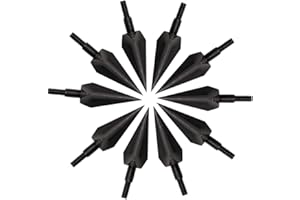 ANCLLO 12pcs Punte di Freccia a Filo Triplo in Acciaio al Carbonio Bersaglio da Caccia in Metallo Tiro con L'Arco Tradizionale 154 Tiro con Il Grano Sport Compound Arco ricurvo