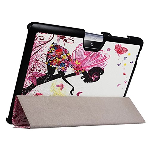 Schutzhülle für Acer Iconia Tab One 10 B3-A30 A3-A40 10.1 Zoll Case Bookstyle Cover Hülle + GRATIS Stylus Touch Pen (Schmetterling) - 2