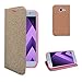 Price comparison product image SAMSUNG GALAXY A5 2017 CASE GLITTER ROSE GOLD DESIGN PU LEATHER BOOK FLIP CASE COVER FROM GADGET BOXX