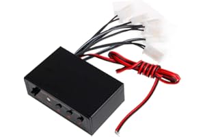 LIAKAI 6 Ways LED Car Strobe Flash Light Lamp Emergency Flashing Controller Box DC 12V