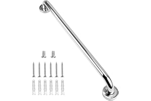 supregear Uchwyt łazienkowy – uchwyt prysznicowy ze stali nierdzewnej 304 (60 cm/24), bezpieczne poręcze do kuchni, sypialni, wanny, wsporniki równowagi, dla osób starszych, niepełnosprawnych