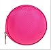 Produktbild jytop niedliche Runde Hardcase Aufbewahrung für Kopfhörer SD TF Karten Mini Tasche Rose Farbe