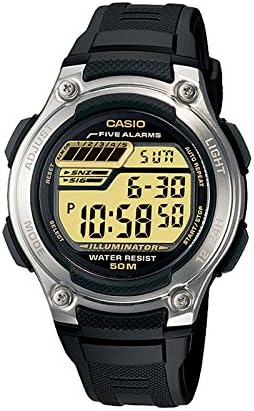 Casio W-212H-9AV Multi-function Alarm Chrono 50 Mtr WR Led Light