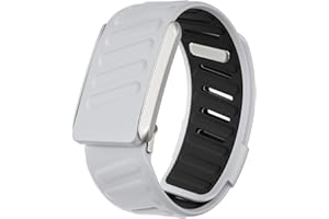 GENERIC Rugged Comfort Silicone Wristband Compatible with WHOOP 5 | Whoop MG Band, Durable Soft Silicone Sports Loop Replacement Bands for Men Women with Metal Frame