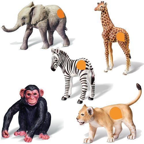 Preisvergleich Produktbild Ravensburger tiptoi® 5-teiliges Set Tierbabys Afrika