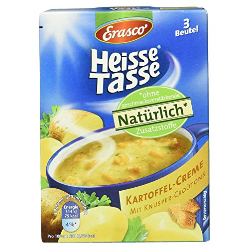 Preisvergleich Produktbild Erasco Heisse Tasse Kartoffel-Creme, 3 Beutel, 54 g