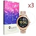 Produktbild Ceston 9H Panzerglas Schutzfolie Displayschutzfolie Folie Für Fossil Q Venture (3 pack)