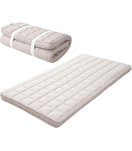 Kiseely Japanische Futon-Matratze, Faltbare Tatami- Produktbild-Vorschau 4