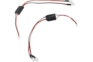Jikoiuty 2 StüCke Scheinwerfer LED Licht für HBX 16889 16889A 16890 16890A SG1601 SG1602 1/16 RC Auto Upgrade Teile