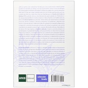 Cálculo numérico y estadística aplicada
