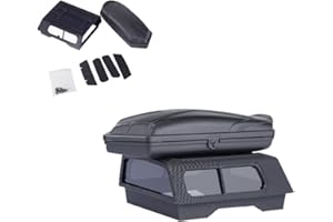 JOYSOG TRX4M Roof Rack, Metal Luggage Carrier with 3D printed cargo lid for Traxxas 1/18 TRX-4M K10 RC Upgrades Parts Accessories