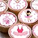 Produktbild Print4you Cupcake-Deko Motiv Ballerina, essbar, 4 cm, Reispapier, 24 Stück