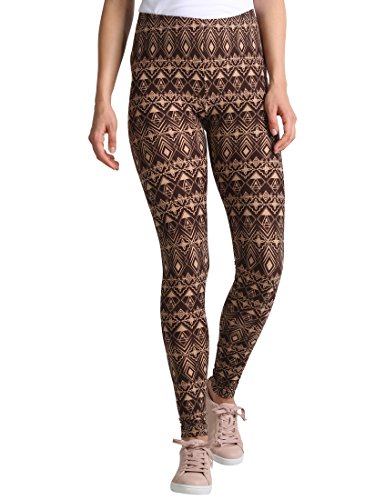 Berydale BD330, Leggings para Mujer, Marrón (Braun/Beige), L