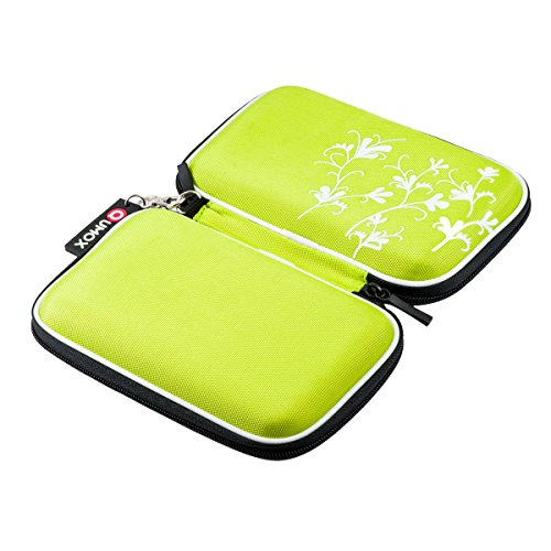 QUMOX 2,5″ extern HDD Gehäuse / Tasche für tragbare Festplatte Grün - 4
