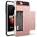 Price comparison product image iPhone 8 Plus Case / iPhone 7 Plus Case VRS Design® [Rose Gold] Protective Wallet Case with 2 Card Slot [Damda Glide] ShockProof Premium TPU Layered Phone Cover for Apple iPhone 8 Plus / Apple iPhone 7 Plus