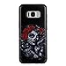 Produktbild Samsung Galaxy S8 Hülle, Chreey [Schwarze Schönheit] 2in1 Mischung Weich TPU Silikonhülle + Hart PC Plastik Rückschale Schutzhülle Persönlichkeit Prägemuster Handyhülle Protective Backcover Bumper Case [Rose Mädchen]