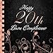 Produktbild Buon Compleanno: 20 Anni I Libro Degli Ospiti per il 16° Compleanno I Decorazioni Compleanno Oro Rosa I Per 30 Ospiti I Per Messaggi e Foto I ... Idea regalo di compleanno per uomini e donne