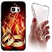 Price comparison product image Samsung S7, Edge G935F, soft case-cover, back-cover, soft-case TPU case, slim-case  1087 Ring Ringe Feuer Ehe Hochzeit Rot Gold