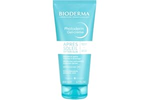 BIODERMA Photoderm Gel-Crema para Después del Sol - Hidratante y Calmante - Todo Tipo de Pieles, Incluidas las Sensibles - Prolonga el Bronceado - Tubo de 200 ml
