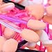 eBoot Disposable Dual Sided Eyeshadow Brush Sponge Tipped Oval Makeup Applicator, 100 Pieces (Multicolor)