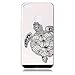 Produktbild P8 Lite 2017 Hülle, Huawei P8 Lite 2017 Hülle, Anlike Case für Huawei P8 Lite 2017 (5.2 Zoll) Handy Hülle Schutzhülle Handytasche Cover Case Weiche TPU Silikon Schlank Flexibel Handy Tasche Malerei Muster Serie - Schildkröte