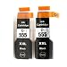 Produktbild ASTA Tintenpatrone pgi-555 XXL (2er Pack PGBK) Hohe Kapazität Kompatibel für Canon Pixma MX925 MX725 iX6850