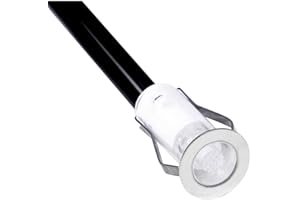 BRILLIANT lamp Cosa 15 LED recessed Light Set 10 Pieces Stainless Steel/Warm White | | Scale A ++ to E | IP Protection Class: 44 - Splash-Proof