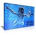 Produktbild Nirvana Nevermind Cover-Musik Leinwand 76 cm x 50 cm