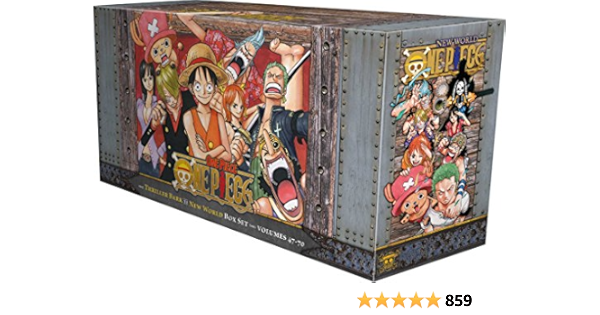 One Piece Box Set 3 Volumes 47 70 With Premium Amazon De Oda Eiichiro Oda Eiichiro Fremdsprachige Bucher