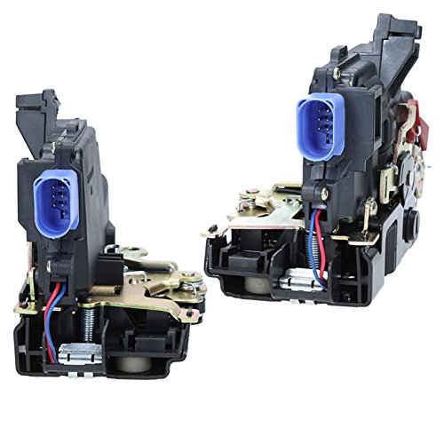 ECD Germany 2 x Cerradura de puerta trasera derecha + izquierda con cierre centralizado para coches