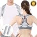 Produktbild Acdyion Haltungskorrektur Geradehalter Rücken Gurt Sport für Männer und Frauen, verstellbar & atmungsaktiv, Reduzieren Sie Schmerzen in Schultern, Rücken und Nacken (Grau, S/M: 31"-39")