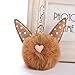 Produktbild OSYARD Schlüsselanhänger,Keychain,18 cm Nette Keyring Auto Schlüsselring Kunstfell Rucksäcke Dekor Zubehör Geburtstagsgeschenk Frauen Handtasche Anhänger Taschenanhänger Pompoms Spielzeug