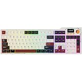 Coverzone AJAZZ AK35I V4 Kablosuz Mekanik Klavye, Akıllı Ekran, RGB Aydınlatma, 3 Bağlantı Modu, Programlanabilir Yazılım, Ho