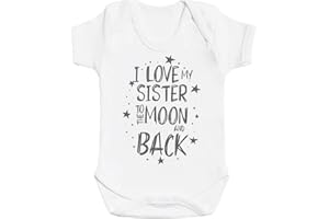 Zarlivia Clothing I Love My Daddy To The Moon And Back Baby Gift, Baby Boy Bodysuit, Baby Girl Bodysuit